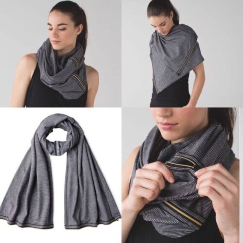 Lululemon Zipper Vinyasa Scarf